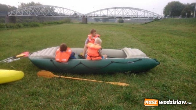 Zdjęcie w galerii na portalu naszwodzislaw.com: Po raz trzeci Gminny Ośrodek Sportu zorganizował spływ kajakowy wiadomości z regionu