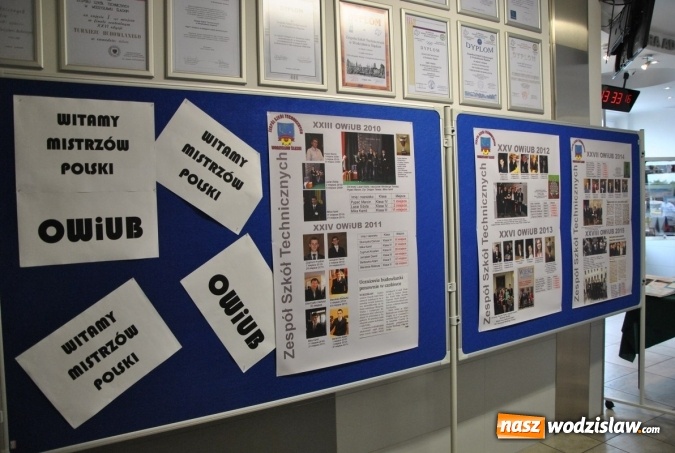 Zdjęcie w galerii na portalu naszwodzislaw.com: Zjazd olimpijczyków w Zespole Szkół Technicznych w Wodzisławiu Śląskim wiadomości z regionu