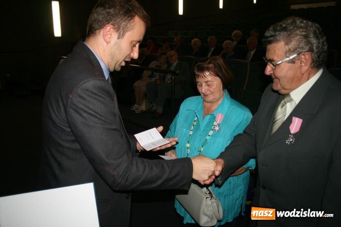 Zdjęcie w galerii na portalu naszwodzislaw.com: Złote, Szmaragdowe, Diamentowe i Żelazne Gody w RCK 