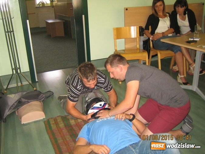 Zdjęcie w galerii na portalu naszwodzislaw.com: Poznali pierwszą pomoc od podszewki wiadomości z regionu