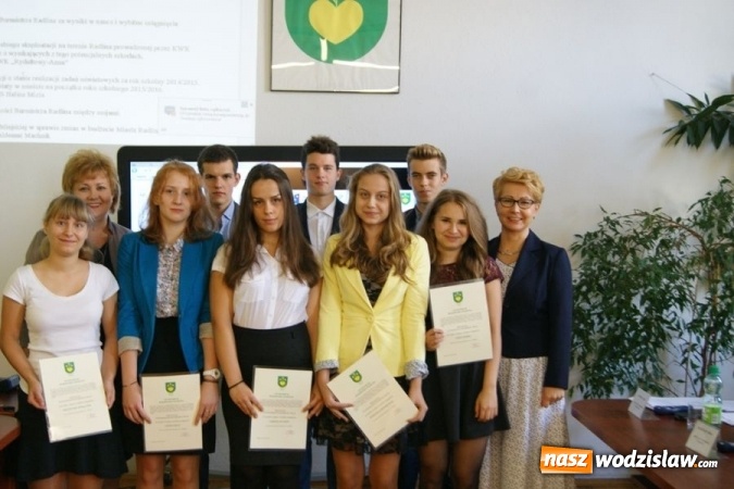 Zdjęcie w galerii na portalu naszwodzislaw.com: Stypendia w Radlinie zostały przyznane  wiadomości z regionu