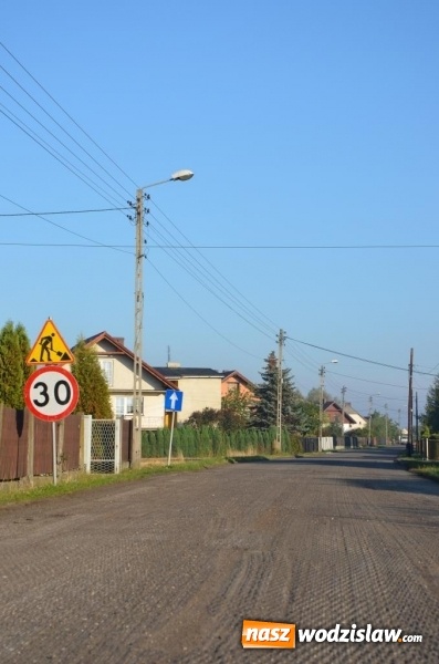 Zdjęcie w galerii na portalu naszwodzislaw.com: Uwaga. Ulica Skrzyszowska w remoncie  wiadomości z regionu