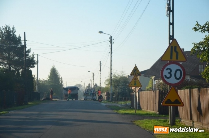 Zdjęcie w galerii na portalu naszwodzislaw.com: Uwaga. Ulica Skrzyszowska w remoncie  wiadomości z regionu