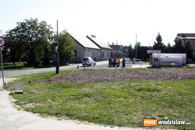 Zdjęcie w galerii na portalu naszwodzislaw.com: Gorzyce: Doszło do rozszczelnienia się zbiornika z gazem LPG wiadomości z regionu