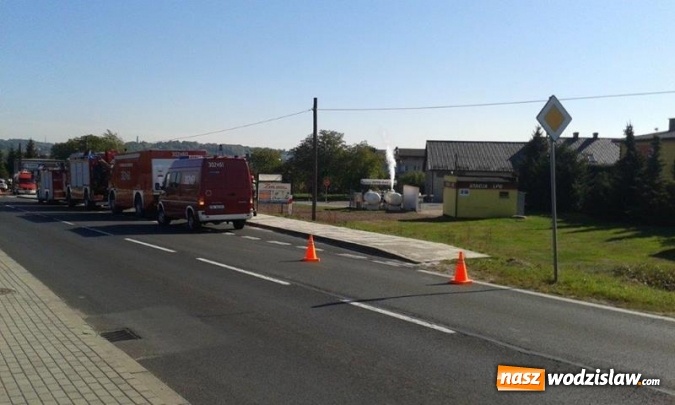 Zdjęcie w galerii na portalu naszwodzislaw.com: Rozszczelniony zbiornik w Gorzycach przyczyną ewakuowania mieszkańców z pobliskich domów wiadomości z regionu