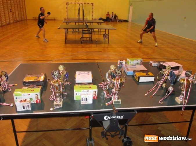 Zdjęcie w galerii na portalu naszwodzislaw.com: Finał XXV Grand Prix Wodzisławia Śląskiego w tenisie stołowym  wiadomości z regionu