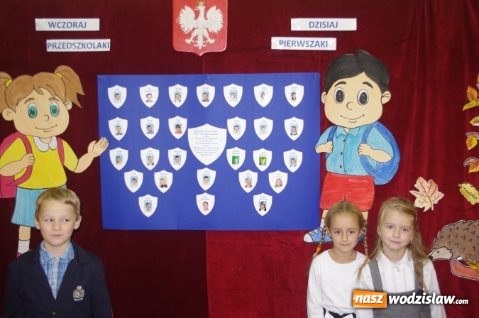 Zdjęcie w galerii na portalu naszwodzislaw.com: Uroczyste pasowanie na ucznia w Szkole Podstawowej nr 15 wiadomości z regionu