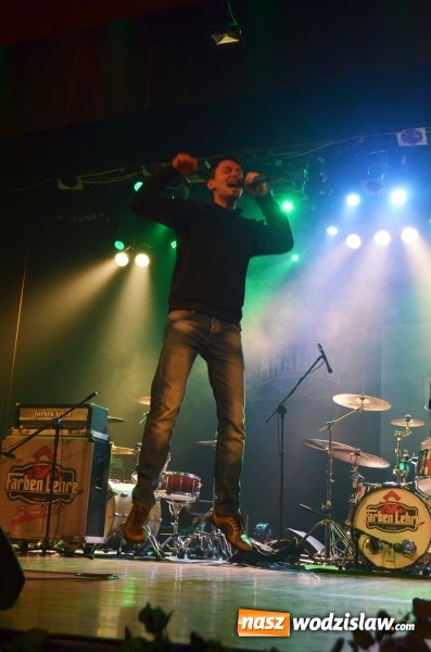 Zdjęcie w galerii na portalu naszwodzislaw.com: The Analogs i Farben Lehre na deskach pszowskiej sceny! wiadomości z regionu