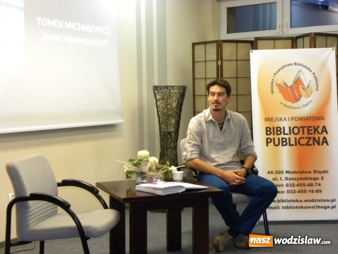 Zdjęcie w galerii na portalu naszwodzislaw.com: Tomek Michniewicz spotkał się z wodzisławianami wiadomości z regionu