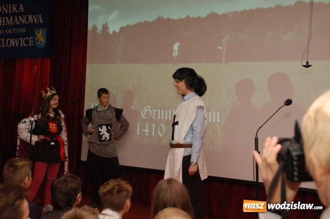 Zdjęcie w galerii na portalu naszwodzislaw.com: W marklowickim gimnazjum obchodzono 