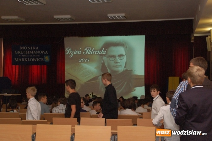 Zdjęcie w galerii na portalu naszwodzislaw.com: W marklowickim gimnazjum obchodzono 