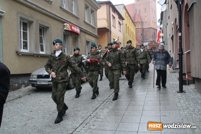 Zdjęcie w galerii na portalu naszwodzislaw.com: Wodzisław obchodzi Święto Niepodległości wiadomości z regionu