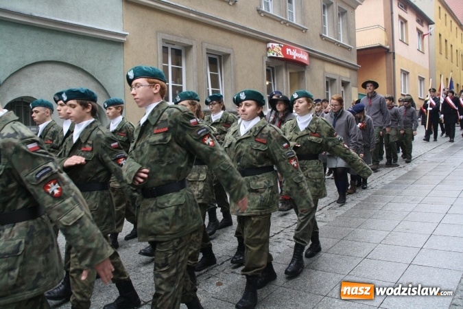 Zdjęcie w galerii na portalu naszwodzislaw.com: Wodzisław obchodzi Święto Niepodległości wiadomości z regionu