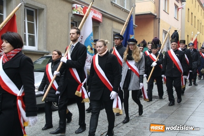 Zdjęcie w galerii na portalu naszwodzislaw.com: Wodzisław obchodzi Święto Niepodległości wiadomości z regionu