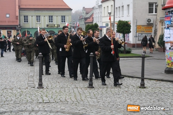Zdjęcie w galerii na portalu naszwodzislaw.com: Wodzisław obchodzi Święto Niepodległości wiadomości z regionu