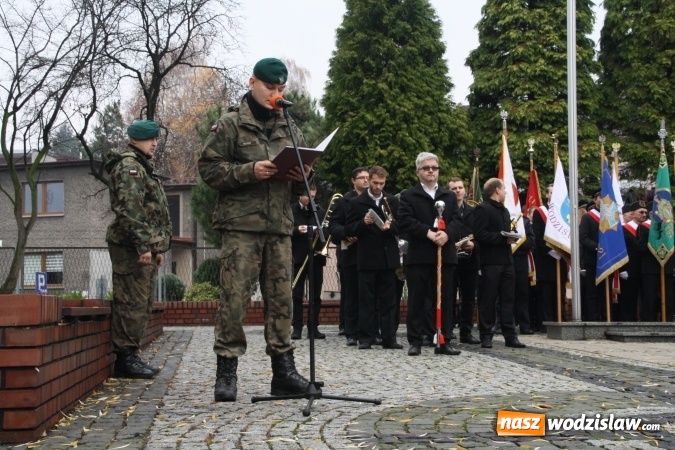 Zdjęcie w galerii na portalu naszwodzislaw.com: Wodzisław obchodzi Święto Niepodległości wiadomości z regionu