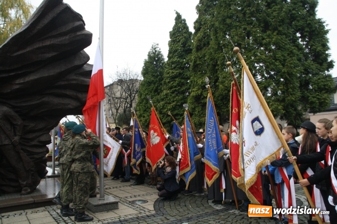 Zdjęcie w galerii na portalu naszwodzislaw.com: Wodzisław obchodzi Święto Niepodległości wiadomości z regionu
