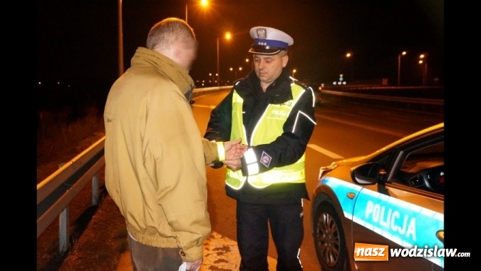 Zdjęcie w galerii na portalu naszwodzislaw.com: Odblaskowa akcja wodzisławskiej drogówki wiadomości z regionu