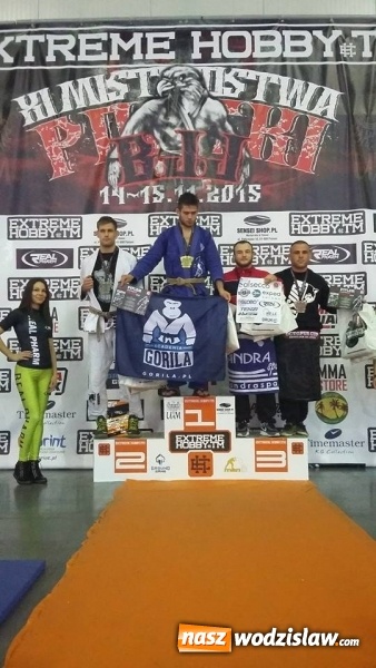 Zdjęcie w galerii na portalu naszwodzislaw.com: Medale z Mistrzostw Polski w BJJ dla Wodzisławsko - Rybnickiej filii Academii Gorila wiadomości z regionu