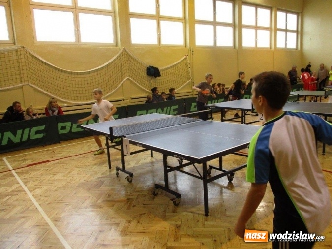 Zdjęcie w galerii na portalu naszwodzislaw.com: Rozegrano otwarty turniej tenisa stołowego dla uczniów szkół podstawowych i gimnazjalnych  wiadomości z regionu