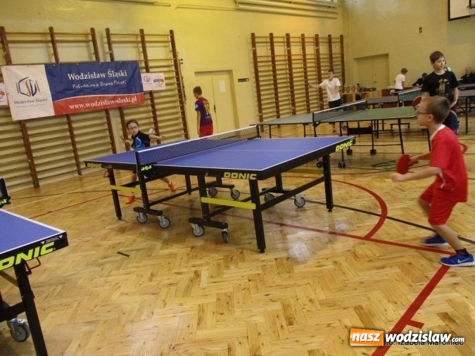 Zdjęcie w galerii na portalu naszwodzislaw.com: Rozegrano otwarty turniej tenisa stołowego dla uczniów szkół podstawowych i gimnazjalnych  wiadomości z regionu