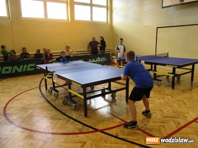 Zdjęcie w galerii na portalu naszwodzislaw.com: Rozegrano otwarty turniej tenisa stołowego dla uczniów szkół podstawowych i gimnazjalnych  wiadomości z regionu