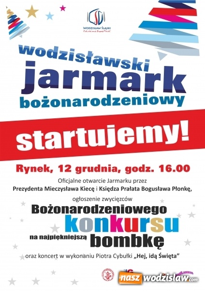 Zdjęcie w galerii na portalu naszwodzislaw.com: Już niebawem Wodzisławski Jarmark Bożonarodzeniowy wiadomości z regionu