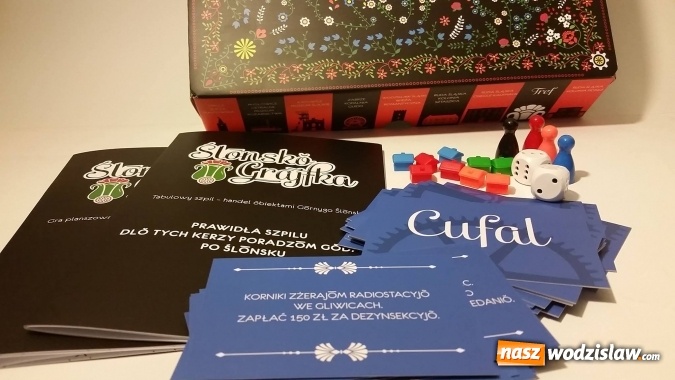 Zdjęcie w galerii na portalu naszwodzislaw.com: Chcesz kupić Wieżę Romantyczną w Wodzisławiu Śląskim? Jest to możliwe! Ślonsko grajfka - powstała gra planszowa inspirowana Eurobiznesem wiadomości z regionu