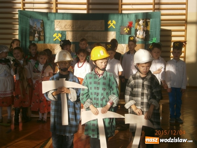 Zdjęcie w galerii na portalu naszwodzislaw.com: Górnicy w szkole w Kokoszycach!  wiadomości z regionu