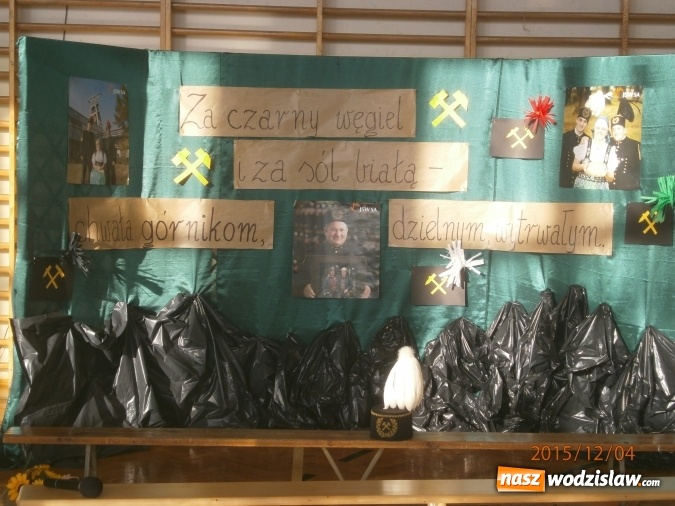 Zdjęcie w galerii na portalu naszwodzislaw.com: Górnicy w szkole w Kokoszycach!  wiadomości z regionu