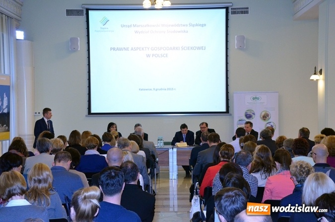 Zdjęcie w galerii na portalu naszwodzislaw.com: Gospodarka ściekowa tematem spotkania w Katowicach wiadomości z regionu