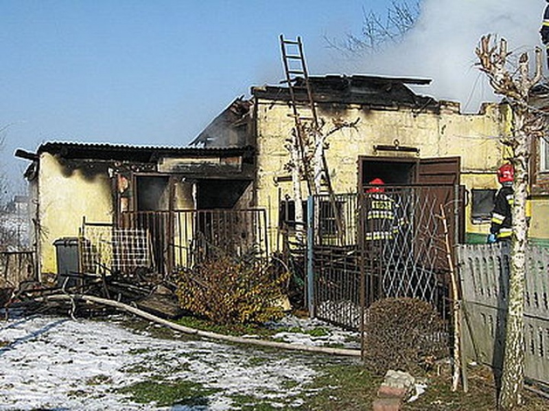 Zdjęcie w galerii na portalu naszwodzislaw.com: 67-letni mężczyzna zginął w pożarze wiadomości z regionu