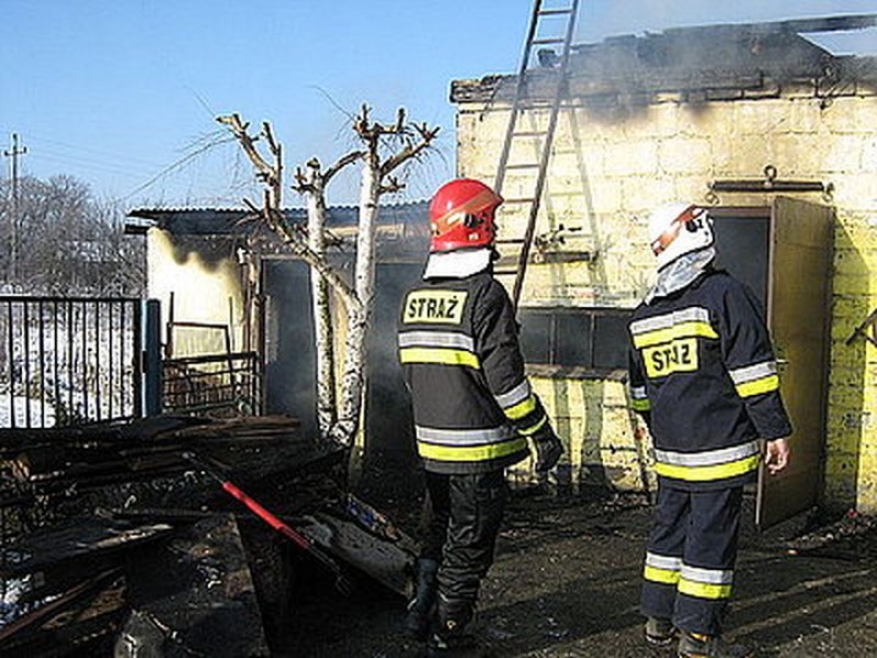 Zdjęcie w galerii na portalu naszwodzislaw.com: 67-letni mężczyzna zginął w pożarze wiadomości z regionu
