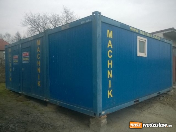 Zdjęcie w galerii na portalu naszwodzislaw.com: Przy Straży Miejskiej powstała ogrzewalnia  wiadomości z regionu