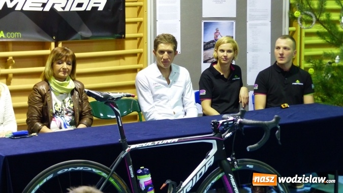 Zdjęcie w galerii na portalu naszwodzislaw.com: Przemysław Niemiec odwiedził Cykloklasę Merida w Rydułtowach  wiadomości z regionu