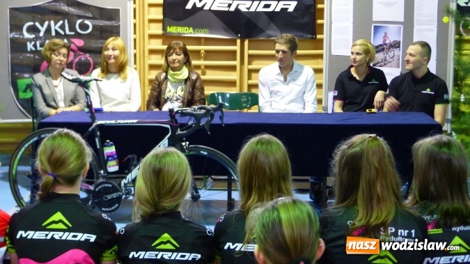 Zdjęcie w galerii na portalu naszwodzislaw.com: Przemysław Niemiec odwiedził Cykloklasę Merida w Rydułtowach  wiadomości z regionu
