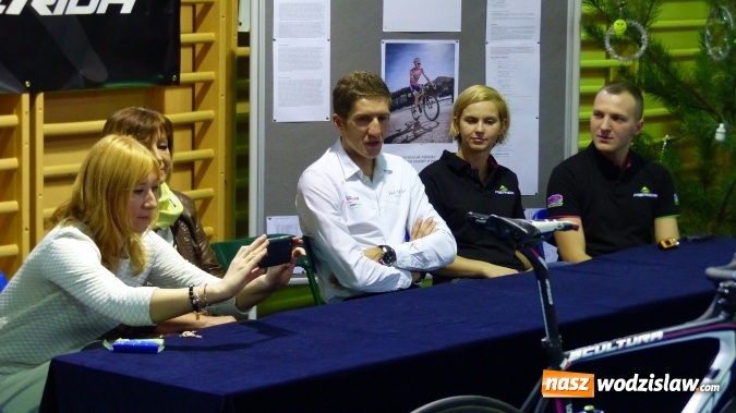 Zdjęcie w galerii na portalu naszwodzislaw.com: Przemysław Niemiec odwiedził Cykloklasę Merida w Rydułtowach  wiadomości z regionu
