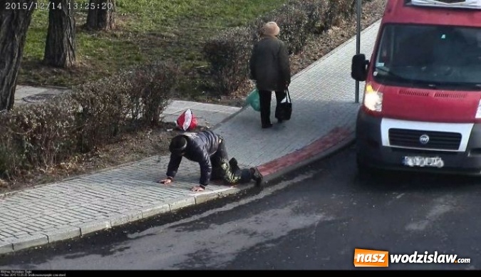 Zdjęcie w galerii na portalu naszwodzislaw.com: O krok od nieszczęścia. 