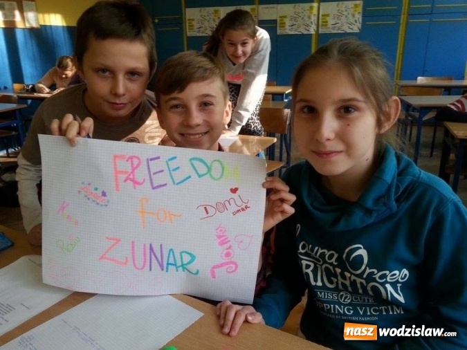 Zdjęcie w galerii na portalu naszwodzislaw.com: Uczniowie radlińskiej 