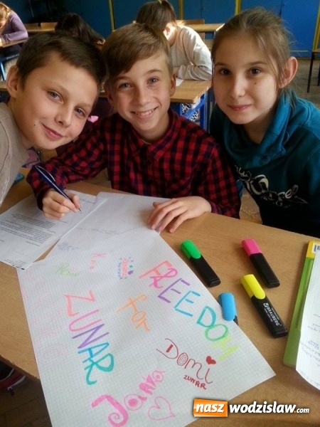 Zdjęcie w galerii na portalu naszwodzislaw.com: Uczniowie radlińskiej 