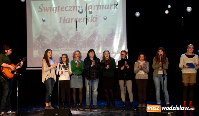 Zdjęcie w galerii na portalu naszwodzislaw.com: Świątecznie, kolorowo i radośnie - Harcerski Jarmark Bożonarodzeniowy wiadomości z regionu
