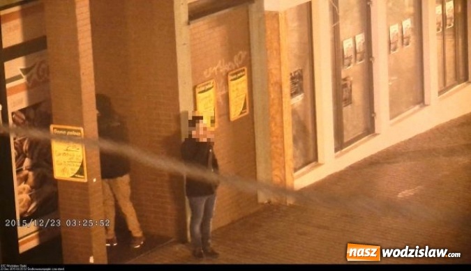 Zdjęcie w galerii na portalu naszwodzislaw.com: Monitoring pomógł. Graficiarz przyłapany na gorącym uczynku  wiadomości z regionu