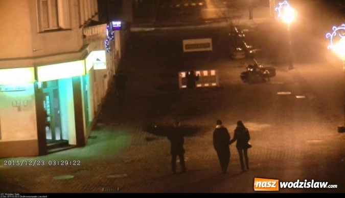 Zdjęcie w galerii na portalu naszwodzislaw.com: Monitoring pomógł. Graficiarz przyłapany na gorącym uczynku  wiadomości z regionu