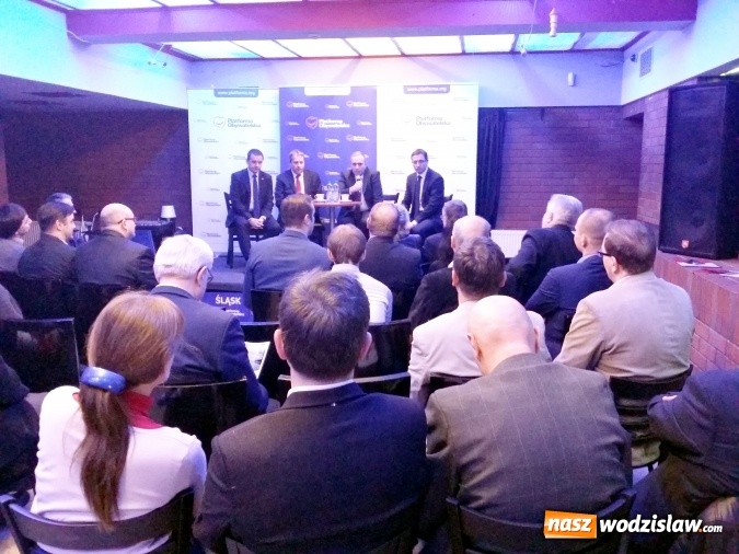 Zdjęcie w galerii na portalu naszwodzislaw.com: Spotkanie z Grzegorzem Schetyną w Rybniku wiadomości z regionu