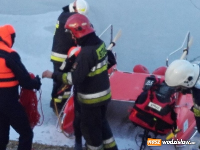 Zdjęcie w galerii na portalu naszwodzislaw.com: Katamaran popłynął na pomoc sarnie  wiadomości z regionu