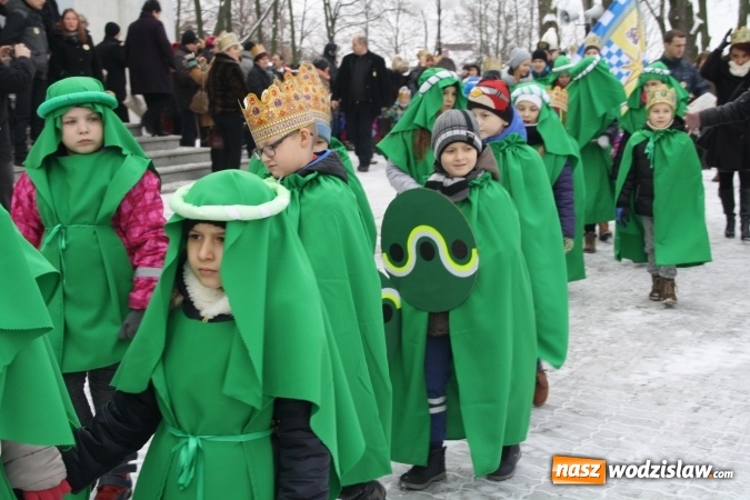Zdjęcie w galerii na portalu naszwodzislaw.com: Po raz drugi przez Turzę Śląską przeszedł Orszak Trzech Kr&oacute;li wiadomości z regionu