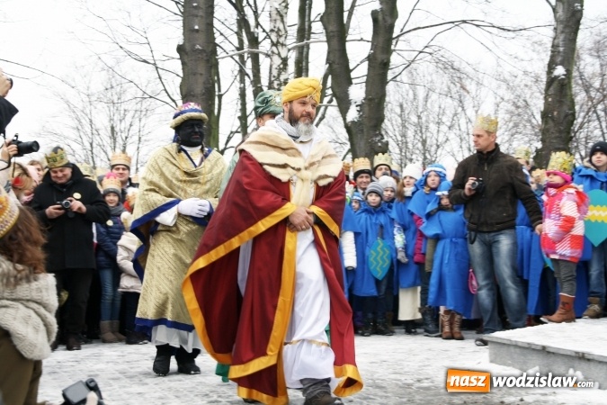 Zdjęcie w galerii na portalu naszwodzislaw.com: Po raz drugi przez Turzę Śląską przeszedł Orszak Trzech Kr&oacute;li wiadomości z regionu