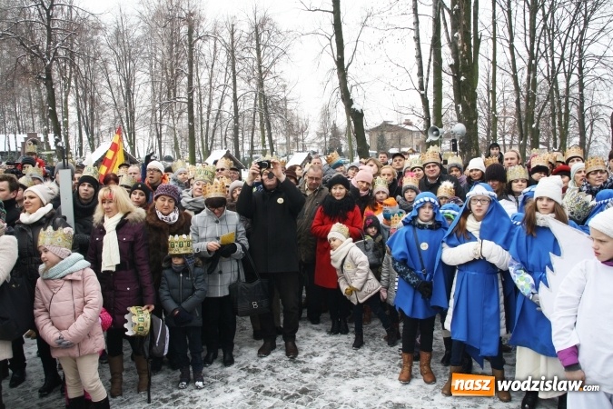 Zdjęcie w galerii na portalu naszwodzislaw.com: Po raz drugi przez Turzę Śląską przeszedł Orszak Trzech Kr&oacute;li wiadomości z regionu