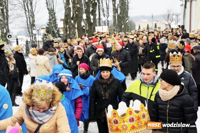 Zdjęcie w galerii na portalu naszwodzislaw.com: Po raz drugi przez Turzę Śląską przeszedł Orszak Trzech Kr&oacute;li wiadomości z regionu