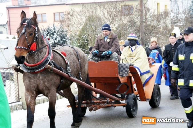 Zdjęcie w galerii na portalu naszwodzislaw.com: Po raz drugi przez Turzę Śląską przeszedł Orszak Trzech Kr&oacute;li wiadomości z regionu